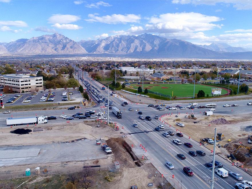 Customer Footage: Final Time Lapse of 18-Month UDOT Highway Construction Project