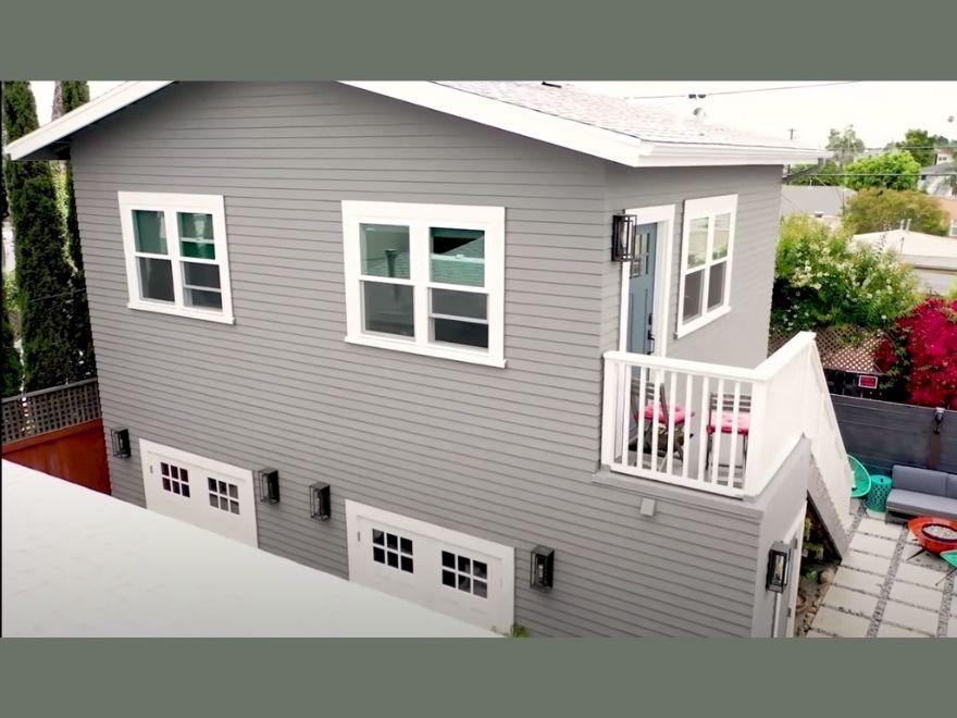 Customer Footage: Garage with Living Unit Construction Time Lapse