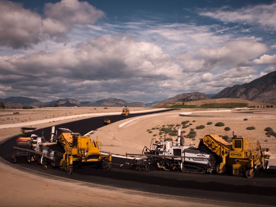 Customer Footage: Construction Time Lapse of Area 27 Motorsports Park