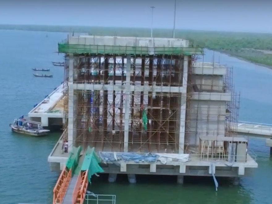 Four-Year Construction Time Lapse: Coal, Clinker and Cement Terminal Project