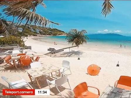 Customer Footage: Remote Monitoring of Koh Samui Beach, Thailand