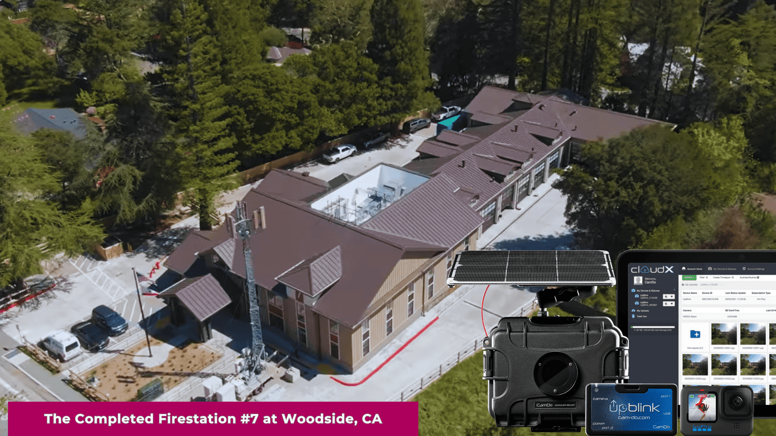 Woodside Fire Station #7 Construction Time Lapse Video by BeJaw Productions