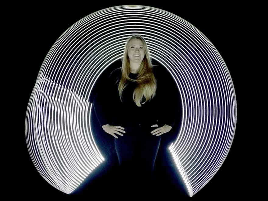 CamDo Customer Uses Bullet Cables & GoPro HERO4 Cameras to Create Light Graffiti Effect