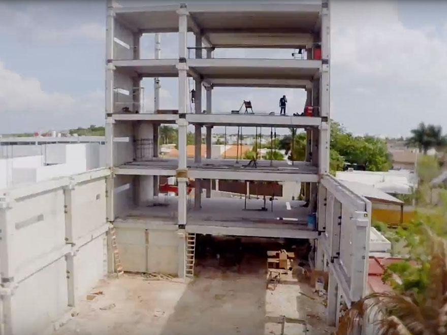 Customer Project: Prefabricated Corporate Office Construction Time Lapse