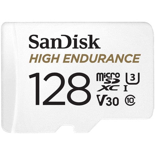 SanDisk 128GB High Endurance UHS-I microSDXC Memory Card with SD Adapter CamDo Solutions