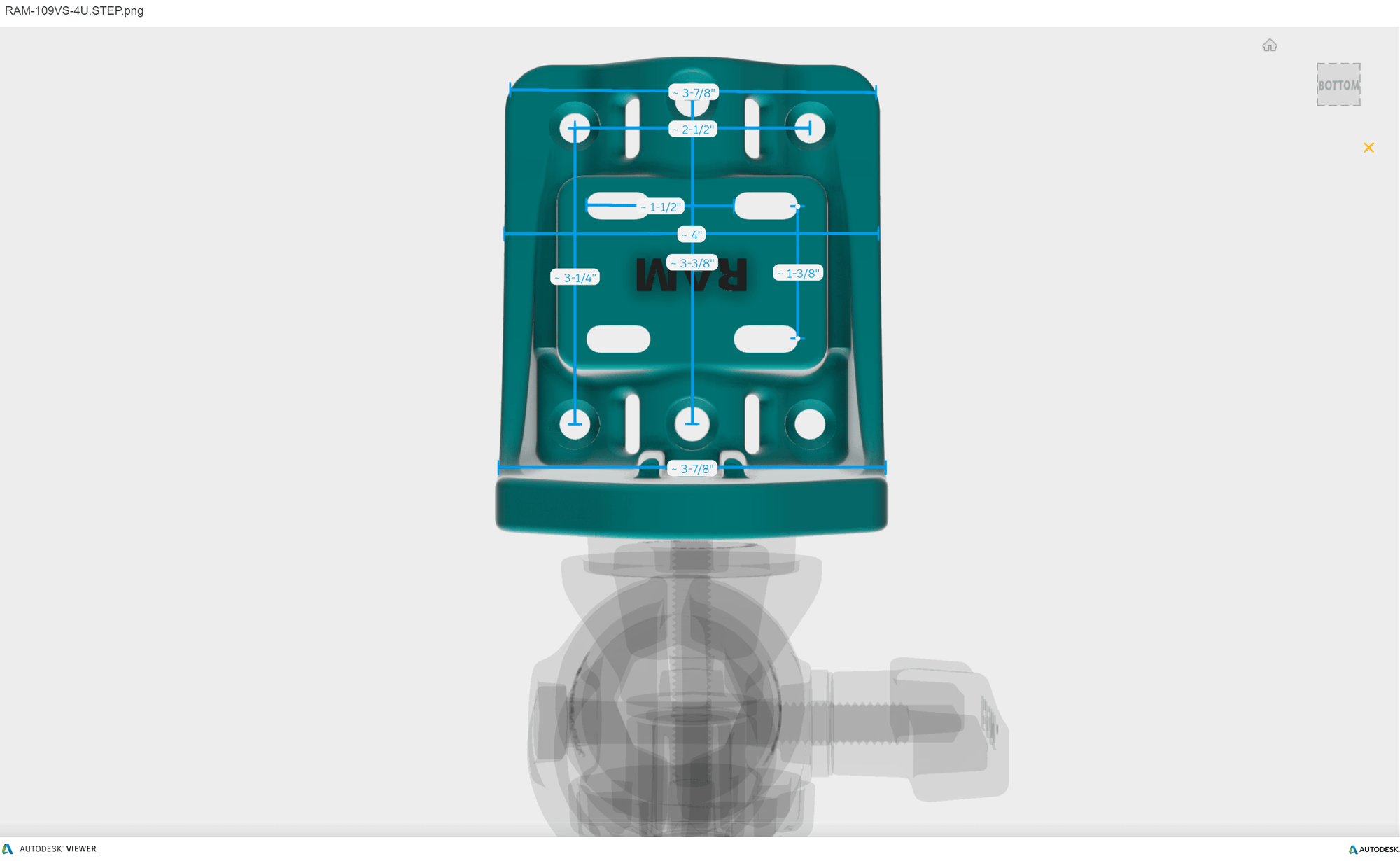 Swivel Mount Kit for Outdoor and Solar Enclosures Mount CamDo Solutions