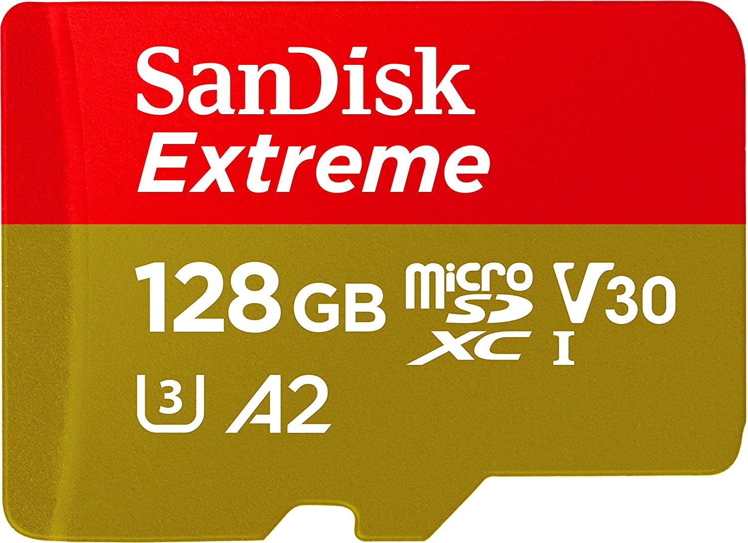 Extreme SD card, 128GB with Adapter - CamDo Solutions