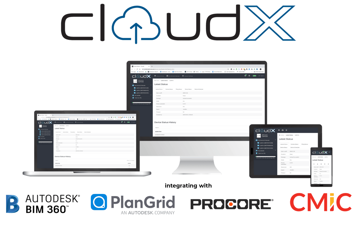 CloudX - Online Time Lapse Platform Software CamDo Solutions